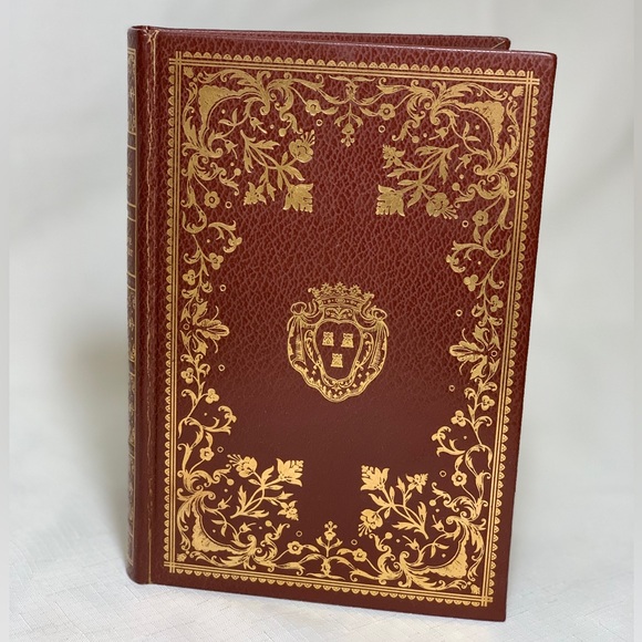 VINTAGE Book Madame Bovary Gustave Flaubert 1949 Collectible Classic Gilt Gold - Picture 1 of 16